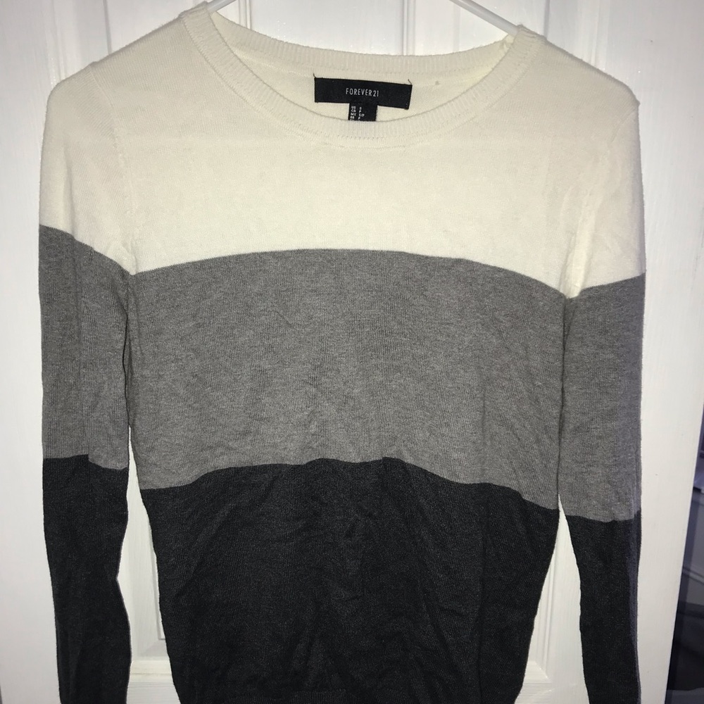 Tri-colored Forever21 Sweater